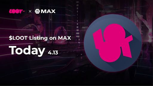 루텍스 토큰, MAX Exchange 상장 