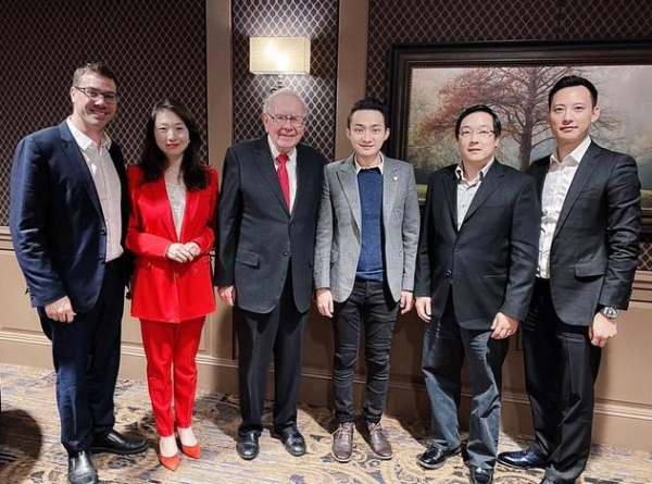 孙宇晨、巴菲特会面,巴获赠比特币,波场应声暴涨,历史总在重演 | PANews